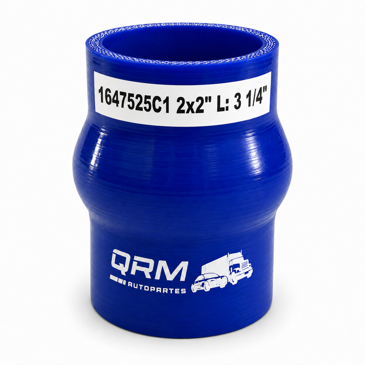 Cople Silicón con joroba 1647525C1  2 x 2" L: 3 1/4"