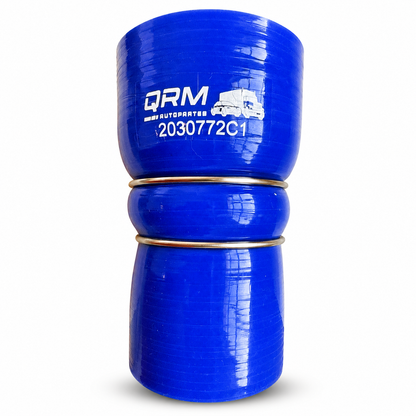 Manguera Turbo Diámetro Superior: 3" Diámetro Inferior: 2.5" x Largo 5.5" con 2 Aros