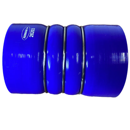 Manguera Turbo Diámetro Interno: 4" x Largo 6" con 3 Aros