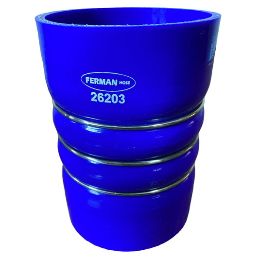 Manguera Turbo Diámetro Interno: 4" x Largo 6" con 3 Aros