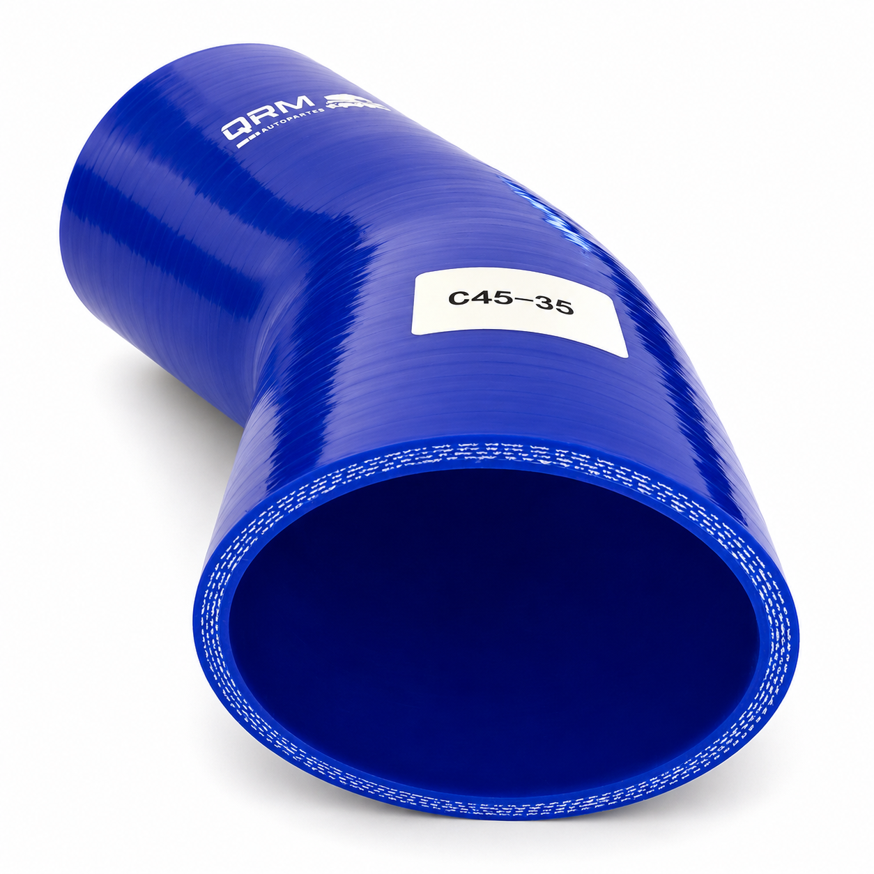 Codo 45° Silicon Diámetro Interior 3 1/2” x Largo 8”
