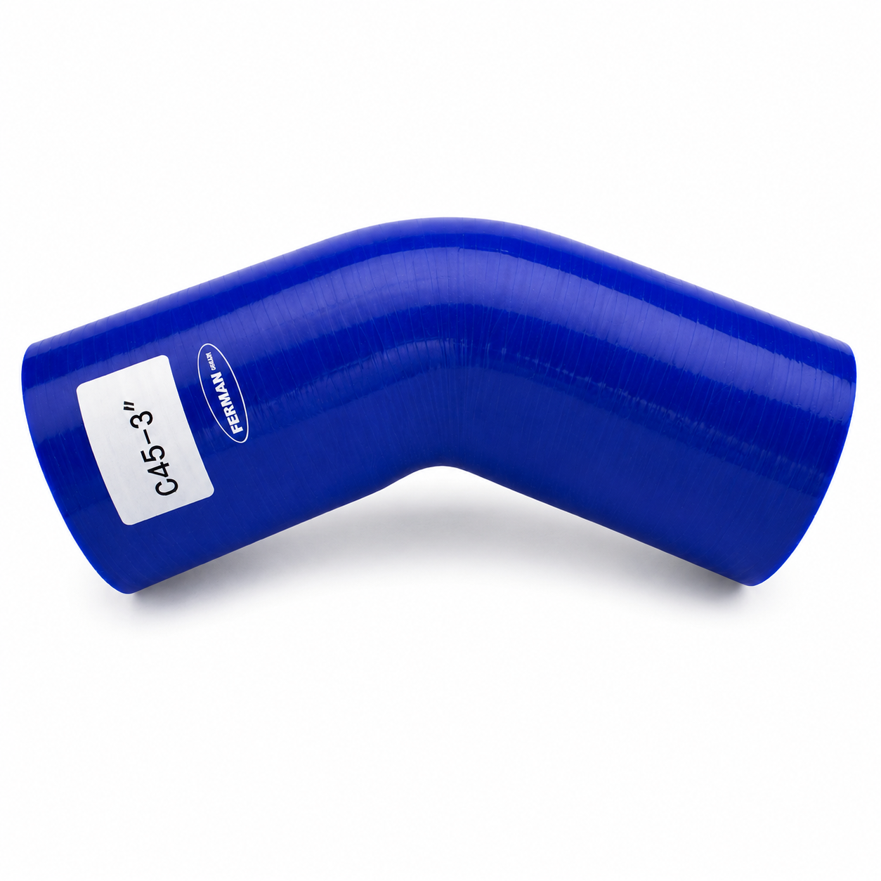Codo 45° Silicon Diámetro Interior 3” x Largo 8”