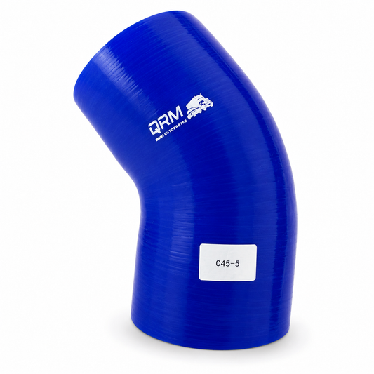 Codo 45° Silicon Diámetro Interior 5” x Largo 8”