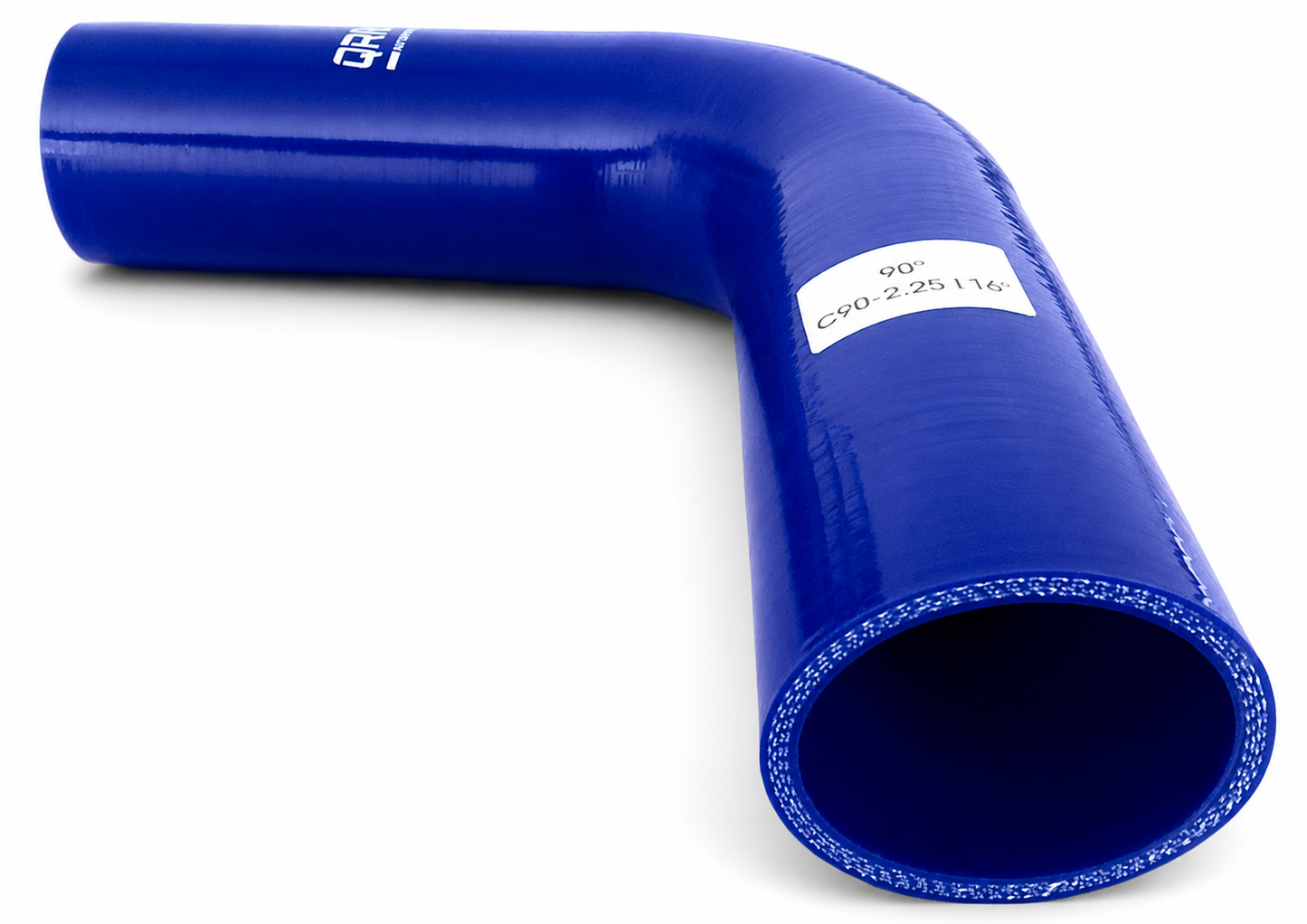 Codo 90° Silicon Diámetro Interior 2 1/4” x Largo 16”