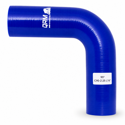 Codo 90° Silicon Diámetro Interior 2 1/4” x Largo 16”