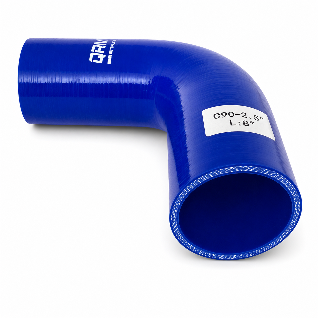 Codo 90° Silicon Diámetro Interior 2 1/2” x Largo 8”