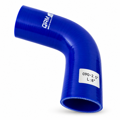 Codo 90° Silicon Diámetro Interior 2 1/2” x Largo 8”
