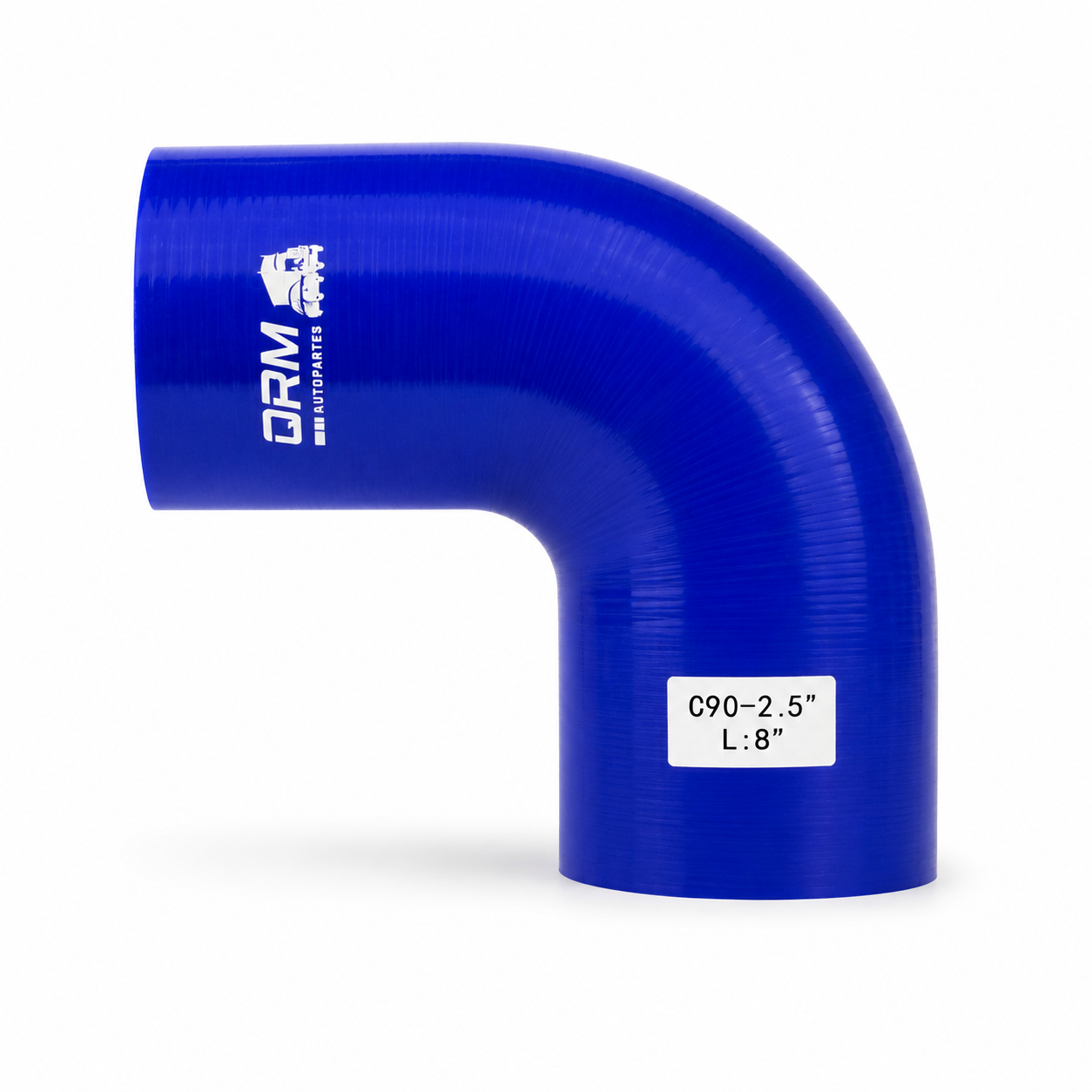Codo 90° Silicon Diámetro Interior 2 1/2” x Largo 8”