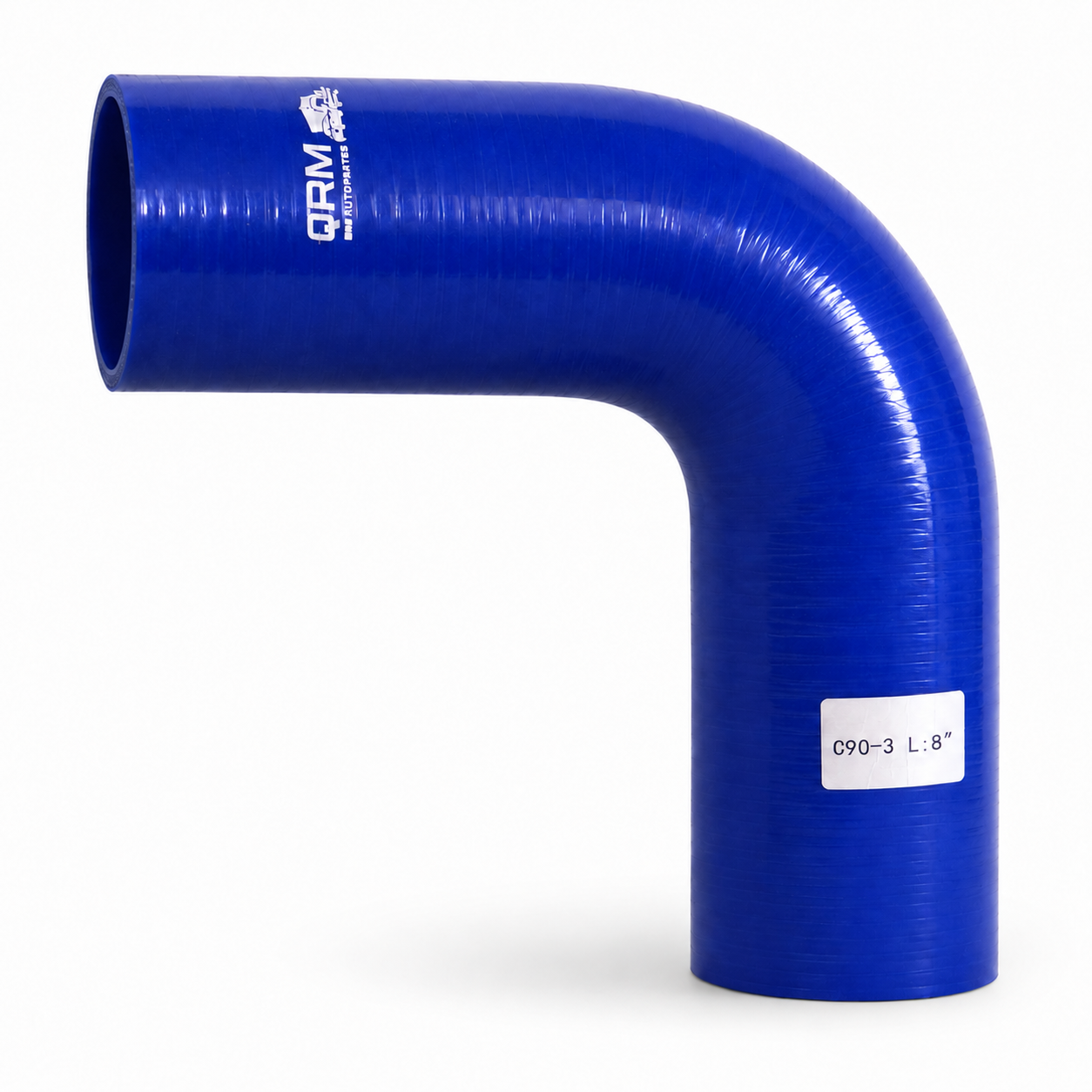 Codo 90° Silicon Diámetro Interior 3” x Largo 8”
