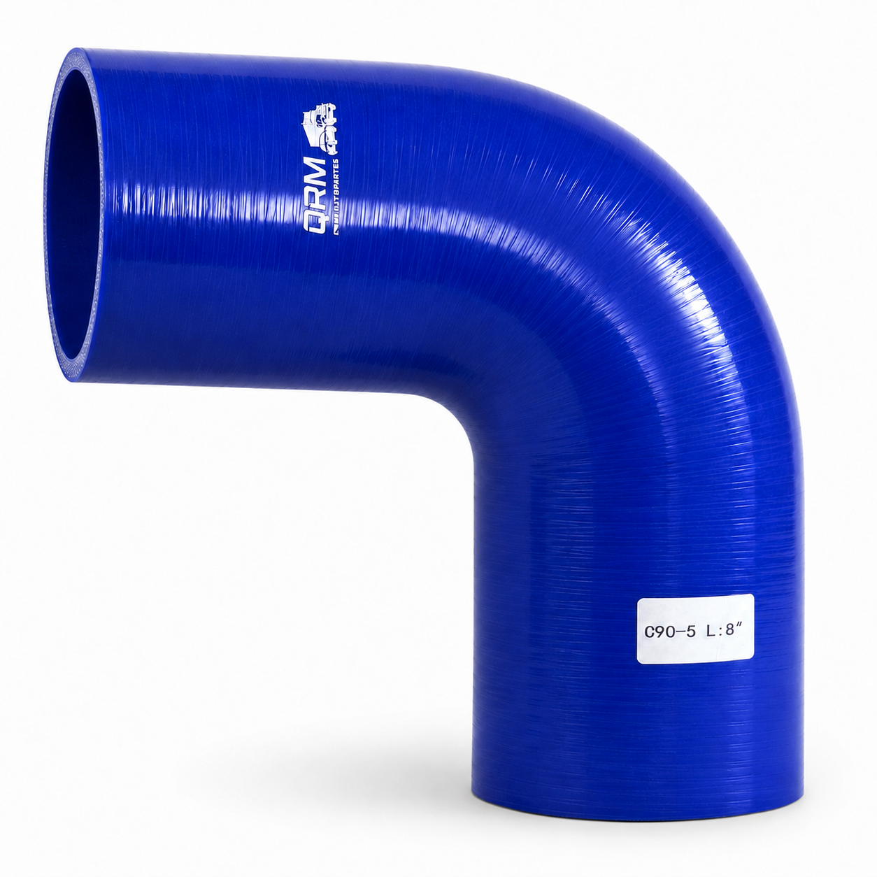 Codo 90° Silicon Diámetro Interior 5” x Largo 8”