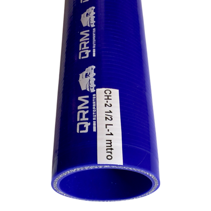 Manguera Charter Silicón Diámetro Interno 2 1/2" x Largo 1 metro