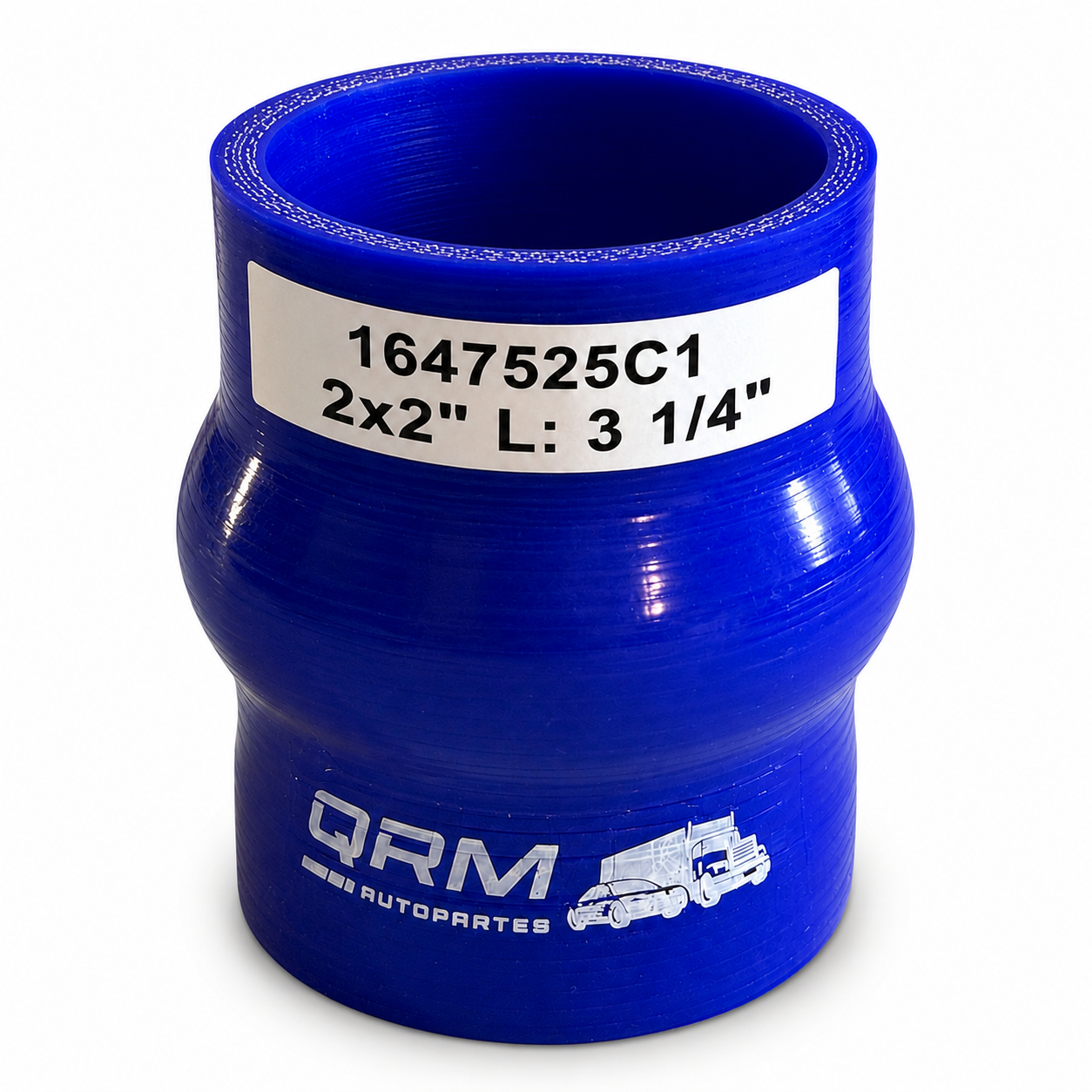 Cople Silicón con joroba 1647525C1  2 x 2" L: 3 1/4"