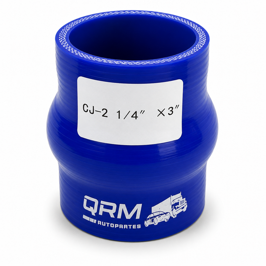 Cople Silicón con Joroba Diámetro Interno: 2 1/4" x Largo 3"