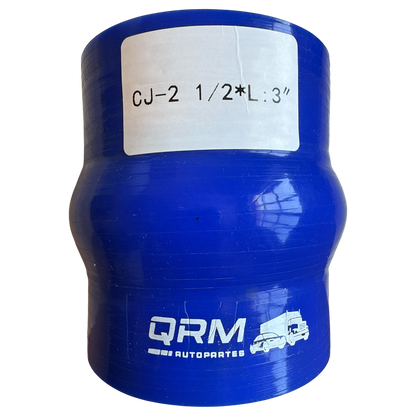 Cople Silicón con Joroba Diámetro Interno: 2 1/2" x Largo 3"