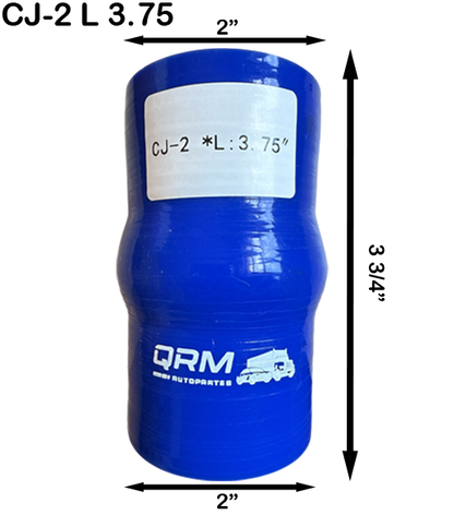Cople Silicón con Joroba Diámetro Interno: 2" x Largo 3.75"