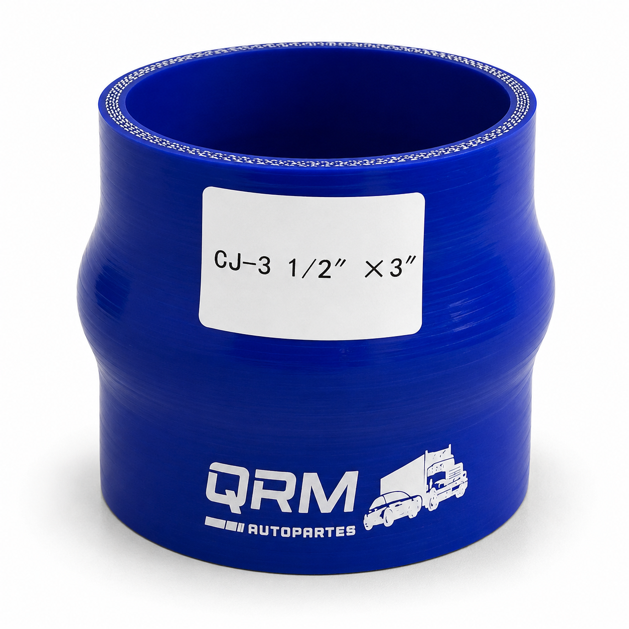 Cople Silicón con Joroba Diámetro Interno: 3 1/2" x Largo 3"