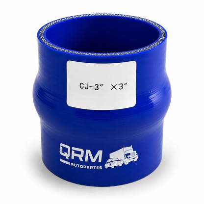 Cople Silicón con Joroba Diámetro Interno: 3" x Largo 3"