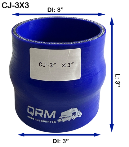 Cople Silicón con Joroba Diámetro Interno: 3" x Largo 3"