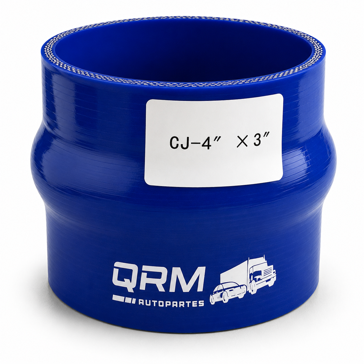 Cople Silicón con Joroba Diámetro Interno: 4" x Largo 3"