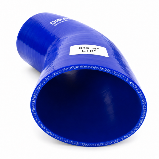 Codo 45° Silicon Diámetro Interior 4” x Largo 8”