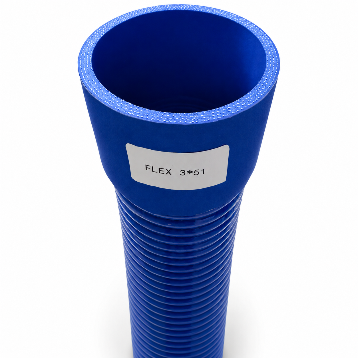 Manguera Flex Silicón Diámetro Interno 3" x Largo de 51 cm