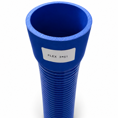 Manguera Flex Silicón Diámetro Interno 3" x Largo de 51 cm