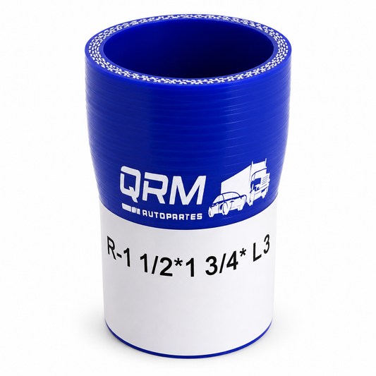 Manguera Reductor De Silicón 1 1/2" x 1 3/4" x Largo: 3"