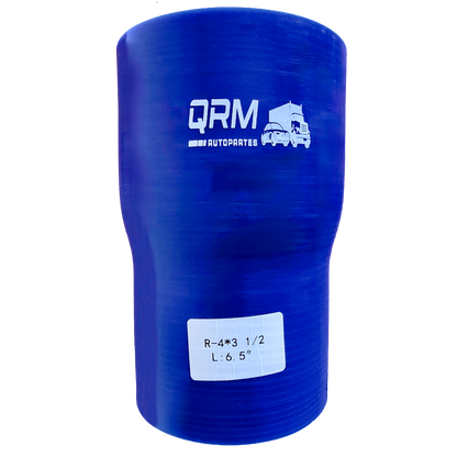 Manguera Reductor De Silicón 4" x 3 1/2" x Largo: 6.5"